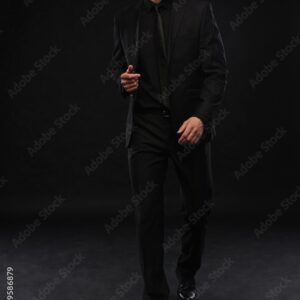 کت شلوار مشکی